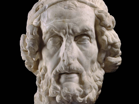Roman bust of Homer