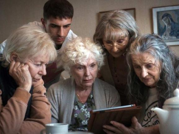 Still from Four Mothers (2024), by Darren Thornton.