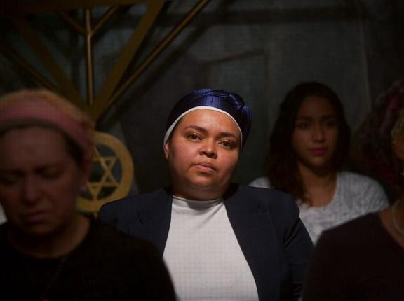 Still from Torah Tropical (2024), by Ezra Axelrod, Jimmy Ferguson, and Gloria Nancy Monsalve.