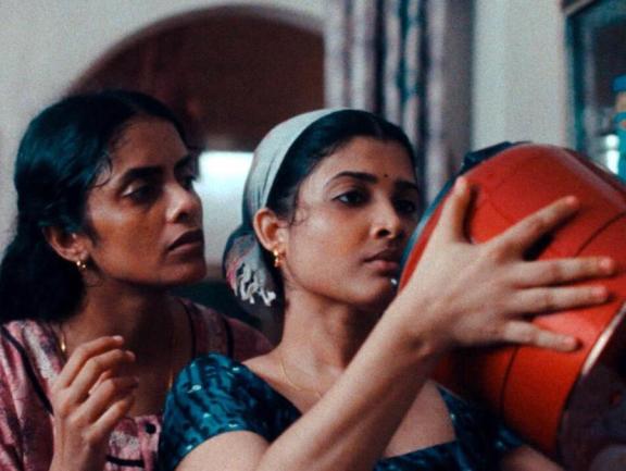 Still from All We Imagine as Light (2024), by Payal Kapadia.