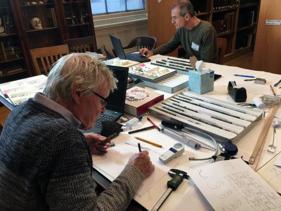 Study and documentation of auloi by researchers