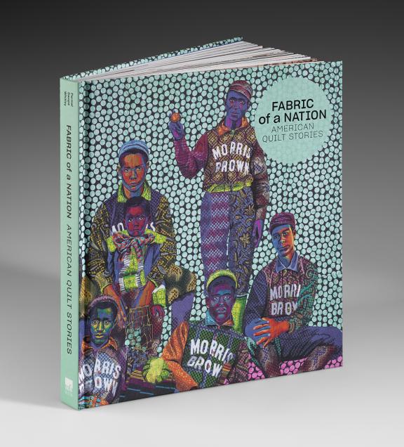 Image of book cover, Fabric of a Nation: American Quilt Stories