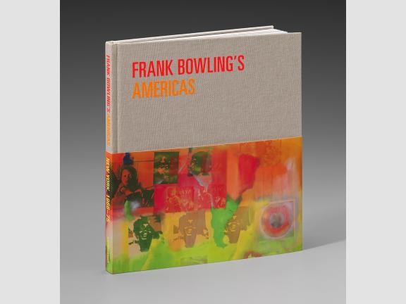 Image of book cover, Frank Bowling's Americas