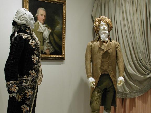 Detail of the Textile Gallery, Courtesy of Historic Deerfield