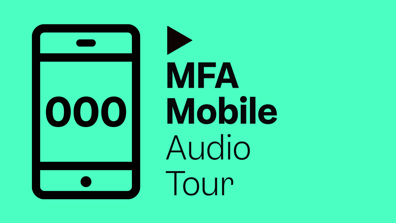 Example of MFA Mobile symbol on artwork labels