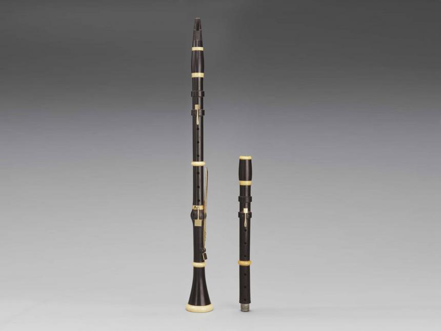 Clarinet in A and B-flat, made by Michel Amlingue