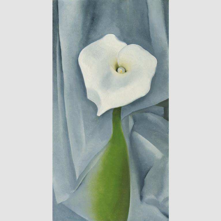Georgia O'Keeffe, Calla Lily on Gret, 1928