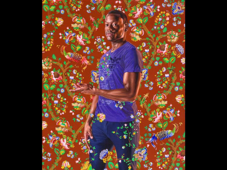 Kehinde Wiley, John, 1st Baron Byron, 2013. Juliana Cheney Edwards Collection, The Heritage Fund for a Diverse Collection and funds donated by Stephen Borkowski in honor of Jason Collins.