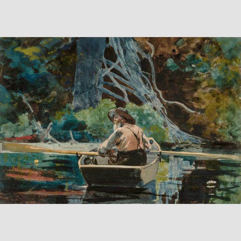 Winslow Homer, The Adirondack Guide, 1894.