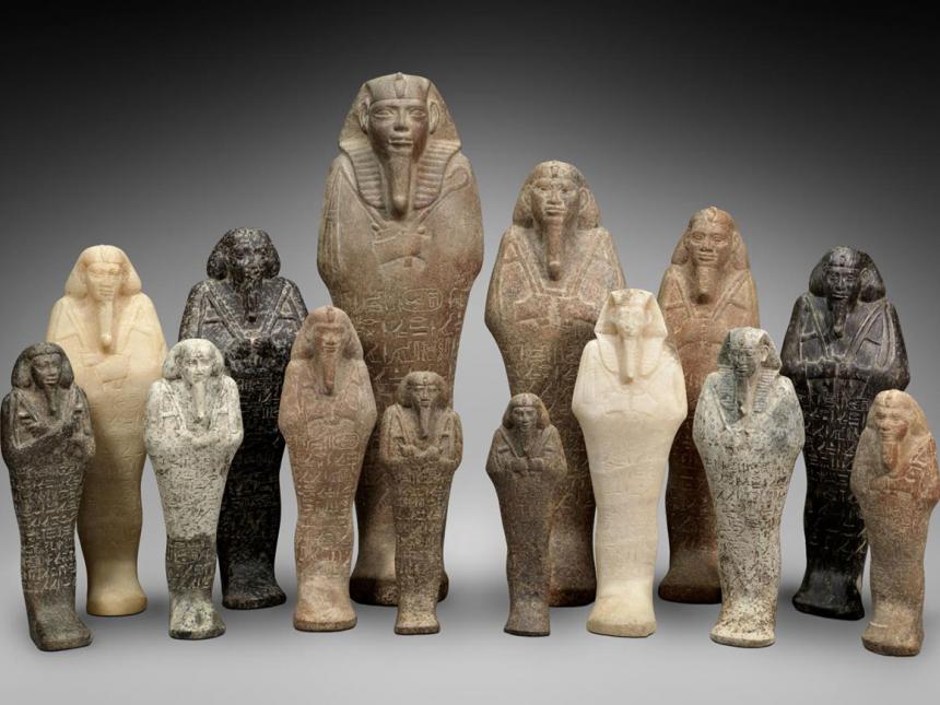 Nubian shawabty of King Taharqa