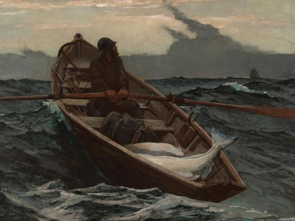 Winslow Homer, The Fog Warning, 1885. 