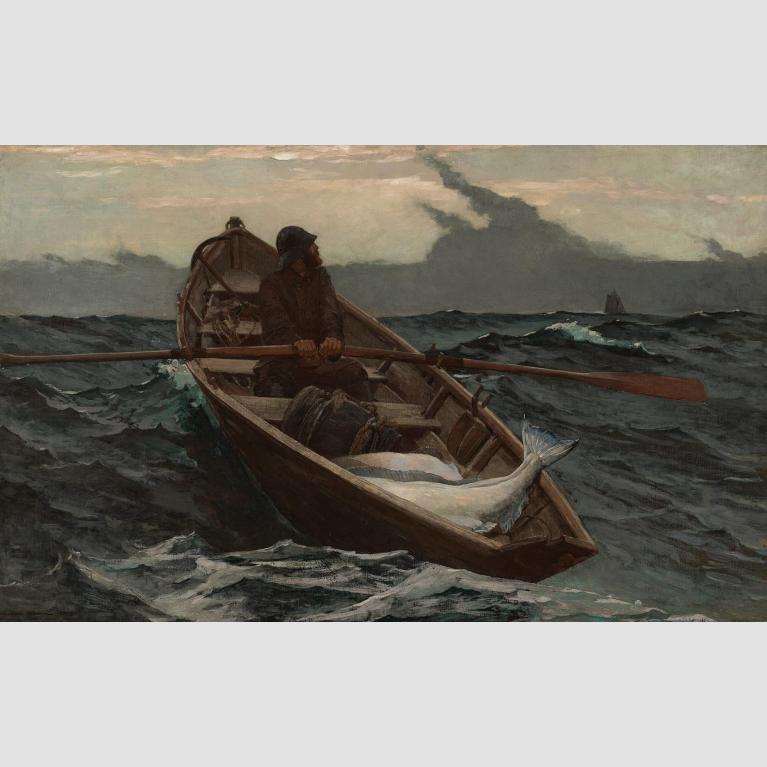 Winslow Homer, The Fog Warning, 1885. 