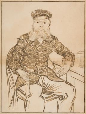 Sketch of The Postman Joseph Roulin