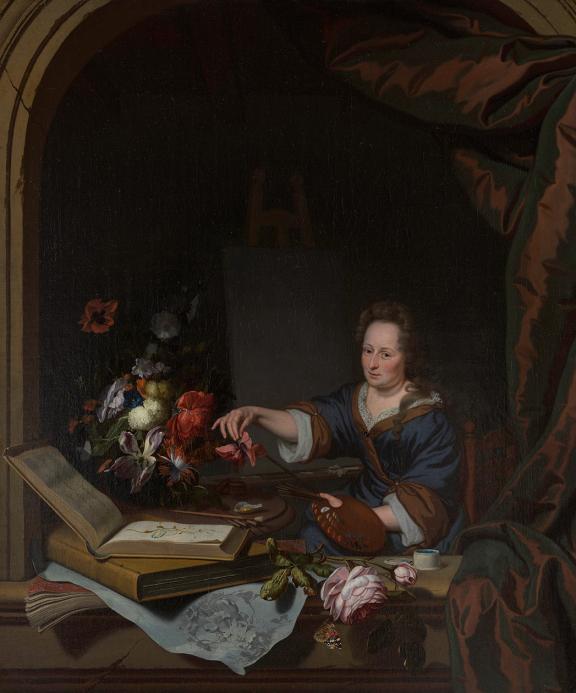 Rachel Ruysch and Michiel van Musscher, Rachel Ruysch, 1692