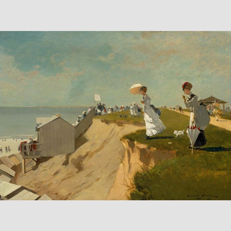 Winslow Homer, Long Branch, New Jersey, 1869. 