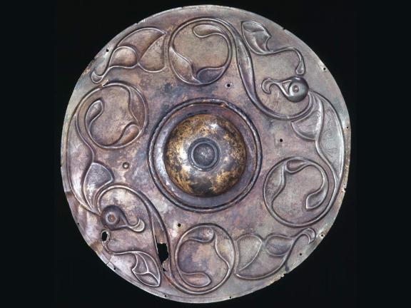 Unknown artist, The Wandsworth Shield boss, Iron Age, about 350–150 BCE