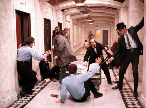 Still from The Thomas Crown Affair (1968), by Norman Jewison.