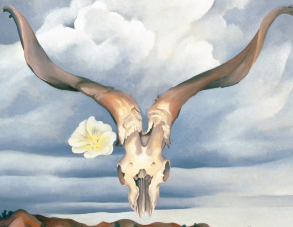 Still from Georgia O'Keeffe: The Brightness of Light (2024), by Paul Wagner.